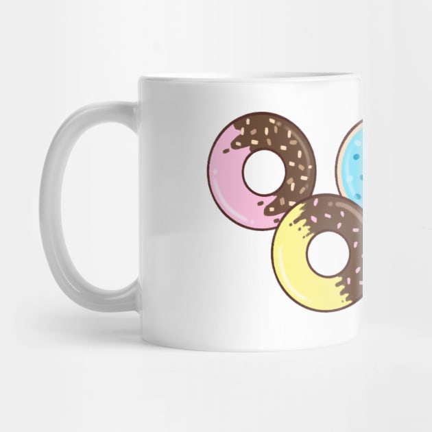 Donut olympic rings by Applemint